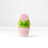 Kaktus Focal-Bead • 3D-Silikonperle im Blumentopf-Design - PerlineBeads SA