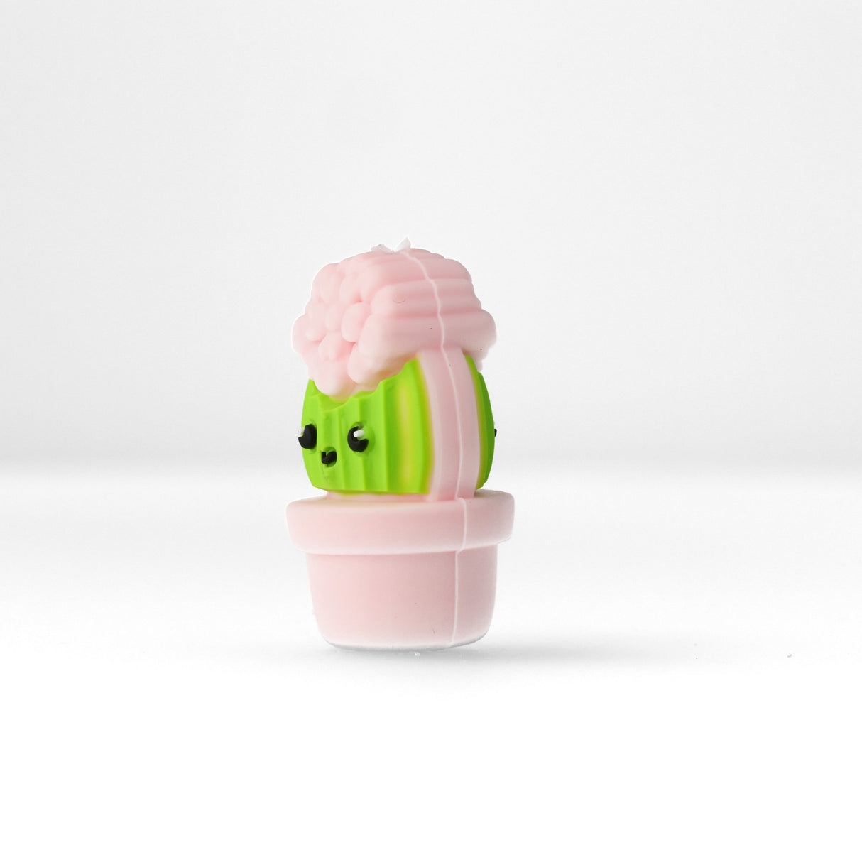 Kaktus Focal-Bead • 3D-Silikonperle im Blumentopf-Design - PerlineBeads SA