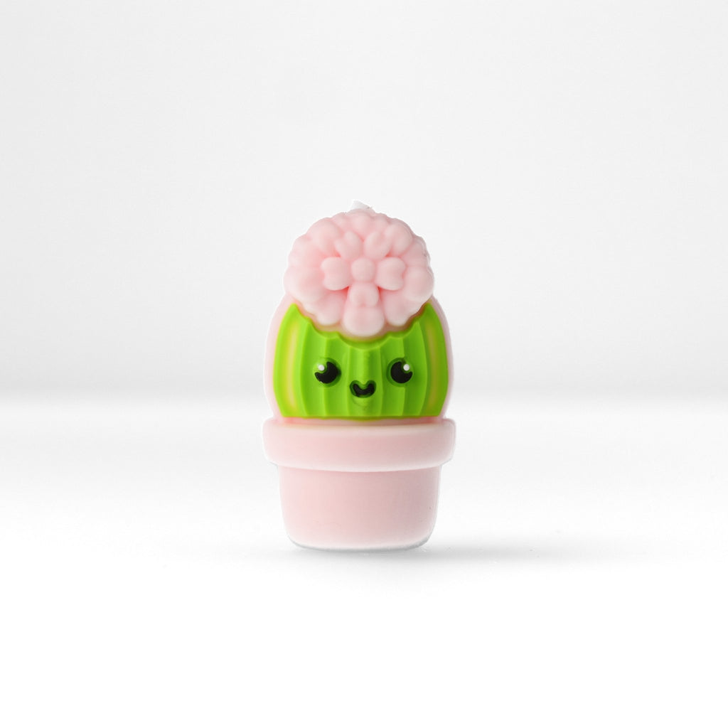 Kaktus Focal-Bead • 3D-Silikonperle im Blumentopf-Design - PerlineBeads SA