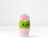 Kaktus Focal-Bead • 3D-Silikonperle im Blumentopf-Design - PerlineBeads SA