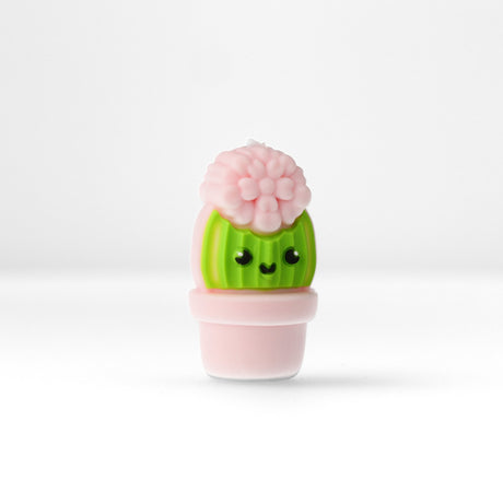Kaktus Focal-Bead • 3D-Silikonperle im Blumentopf-Design - PerlineBeads SA