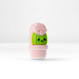 Kaktus Focal-Bead • 3D-Silikonperle im Blumentopf-Design - PerlineBeads SA
