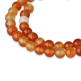 Karneol Perlen · rund · 6 mm - PerlineBeads SA