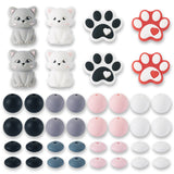 Katzen-Perlenset – Pfötchen & Kätzchen, 52-teilig - PerlineBeads SA