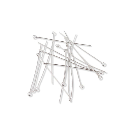 Kettelstift mit Öse 50 mm – Edelstahl - PerlineBeads SA