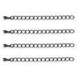 Kettenverlängerung 60 mm – Gunmetal - PerlineBeads SA