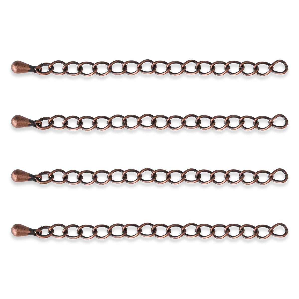 Kettenverlängerung 60 mm – Kupfer - PerlineBeads SA