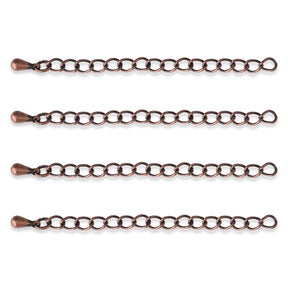 Kettenverlängerung 60 mm – Kupfer - PerlineBeads SA