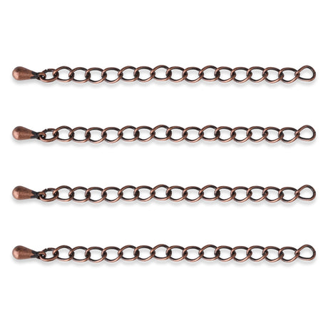 Kettenverlängerung 60 mm – Kupfer - PerlineBeads SA