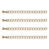 Kettenverlängerung 60 mm – Vergoldet - PerlineBeads SA