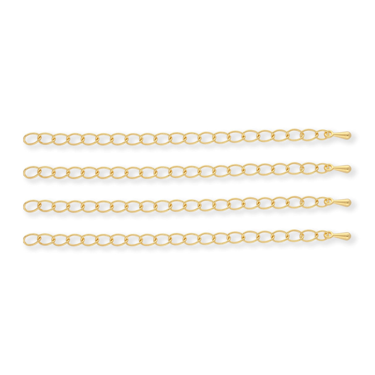 Kettenverlängerung 76 mm – Vergoldet - PerlineBeads
