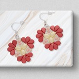 Kit für Ohrringe “Sakura” par Puca® - Koralle - PerlineBeads SA