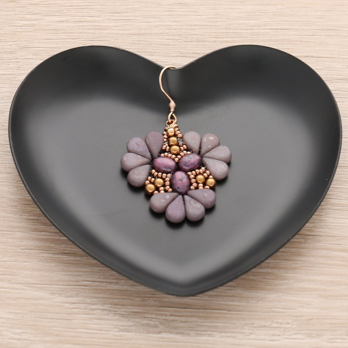 Kit für Ohrringe “Sakura” par Puca® - Opal Nebula - PerlineBeads SA