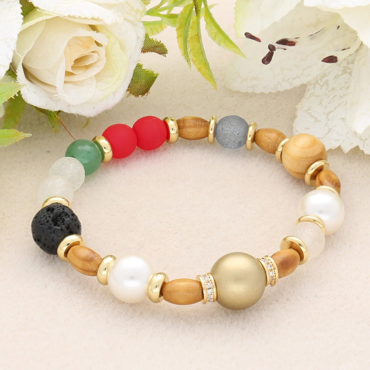 Kit für Armband “Perlen des Lebens" - ∅ 16 cm - PerlineBeads SA