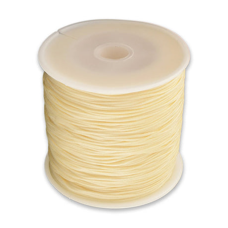 Kordel aus Nylon 0.5 mm - Lemon - PerlineBeads SA