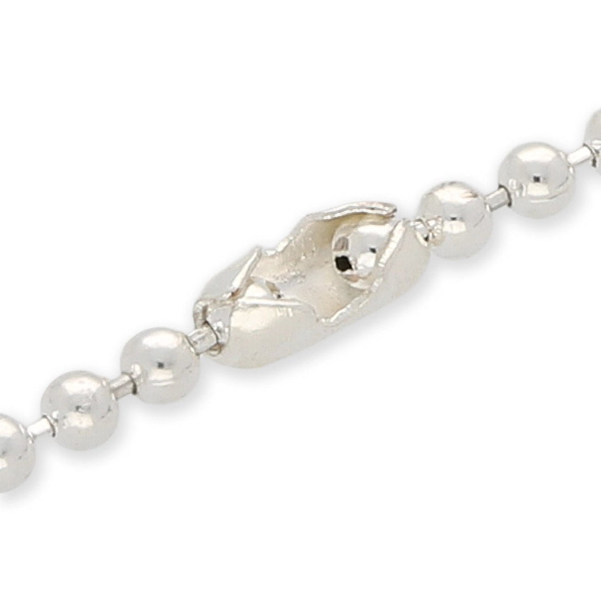 Kugelkette - Verbinder 1,5 mm - Farbe Silber - PerlineBeads SA