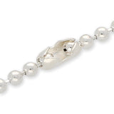 Kugelkette - Verbinder 1,5 mm - Farbe Silber - PerlineBeads SA