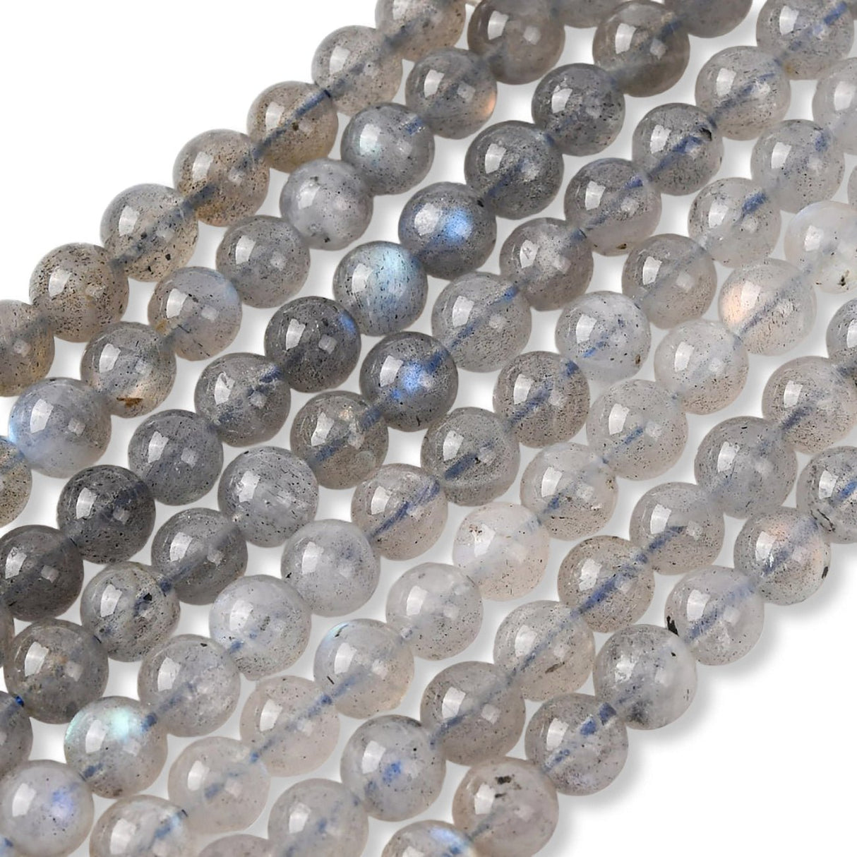 Labradorit Perlen rund 6 mm - PerlineBeads SA