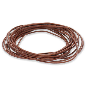 Lederkordel Ø 1 mm - Kokosnussbraun - PerlineBeads SA