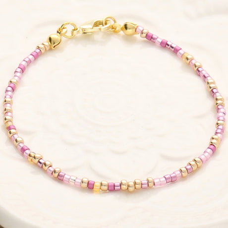 Limited Edition Designer TOHO Seed Bead Blend – Rosé Champagne Dream - PerlineBeads SA