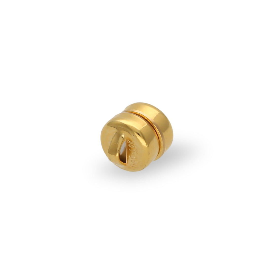 Magnetverschluss - 6 mm – Farbe Gold - PerlineBeads