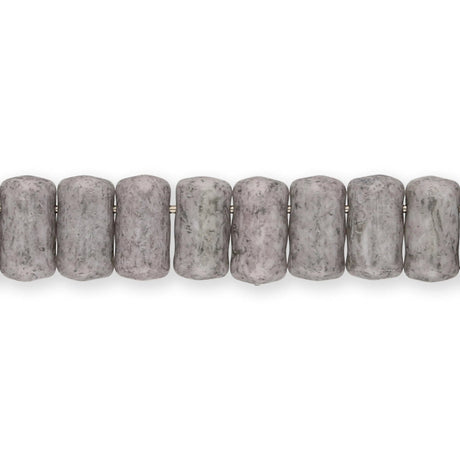 Matubo Rulla Glasperlen - Chalk Jet Luster - PerlineBeads SA