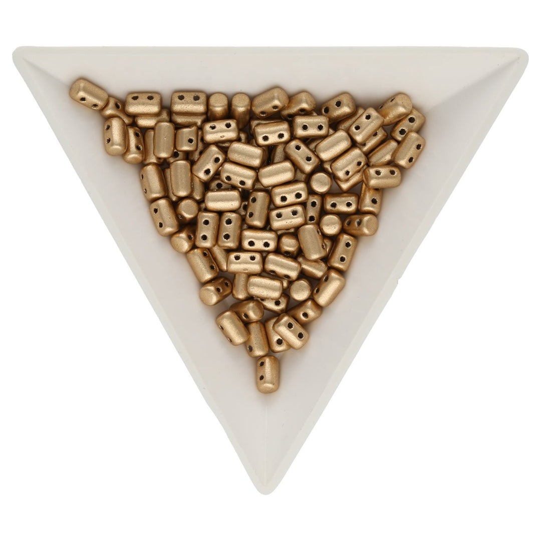 Matubo Rulla Glasperlen - Crystal Bronze Pale Gold - PerlineBeads