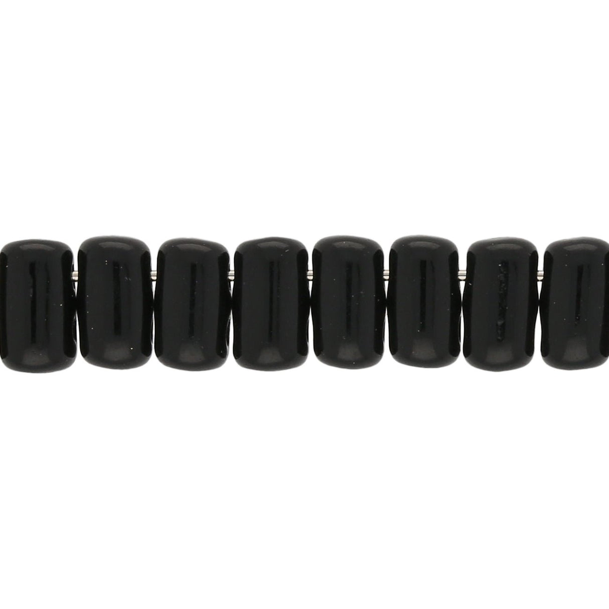 Matubo Rulla Glasperlen - Jet - PerlineBeads