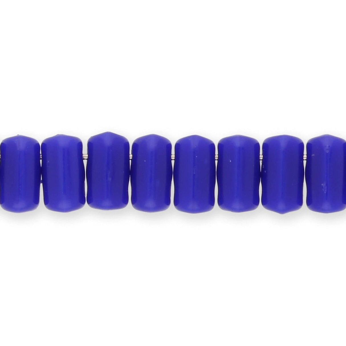 Matubo Rulla Glasperlen - Opaque Blue - PerlineBeads SA