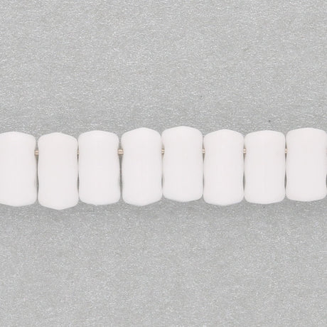 Matubo Rulla Glasperlen - White Chalk - PerlineBeads SA