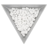 Matubo Rulla Glasperlen - White Chalk - PerlineBeads SA