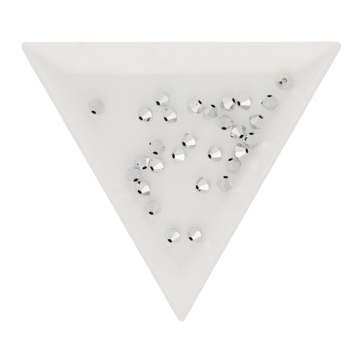 M.C. Doppelkegel 4 mm - Crystal Labrador Full - PerlineBeads SA