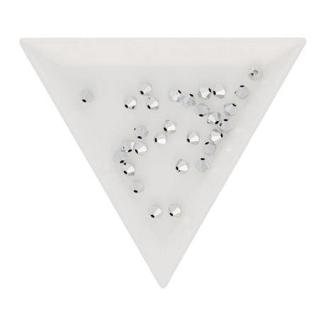 M.C. Doppelkegel 4 mm - Crystal Labrador Full - PerlineBeads SA