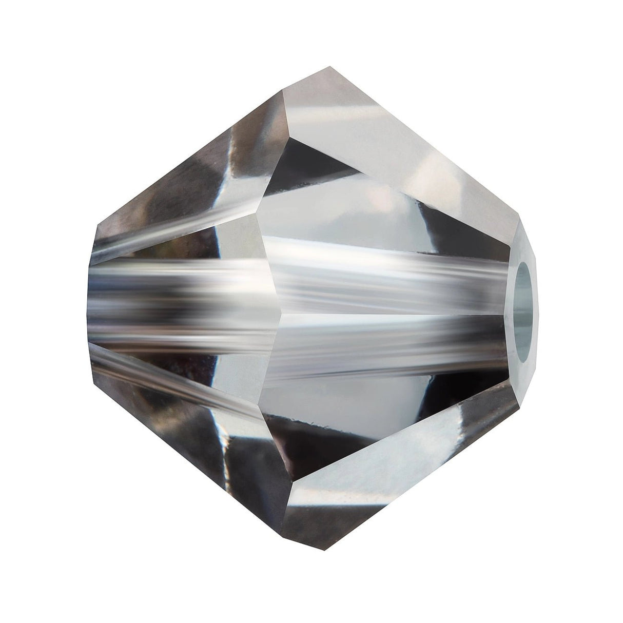 M.C. Doppelkegel 4 mm - Crystal Valentinite - PerlineBeads SA