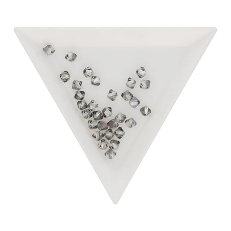 M.C. Doppelkegel 4 mm - Crystal Valentinite - PerlineBeads SA