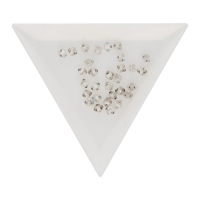 M.C. Doppelkegel 4 mm - Crystal Velvet - PerlineBeads SA