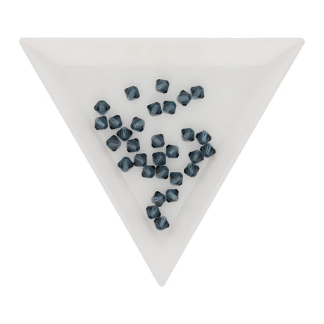 M.C. Doppelkegel 4 mm - Montana - PerlineBeads SA