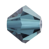 M.C. Doppelkegel 4 mm - Montana - PerlineBeads SA