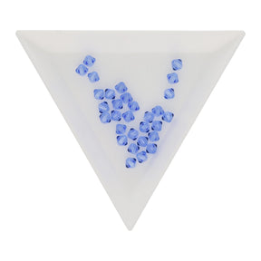 M.C. Doppelkegel 4 mm - Sapphire - PerlineBeads SA