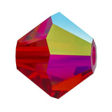 M.C. Doppelkegel 4 mm - Siam AB - PerlineBeads SA