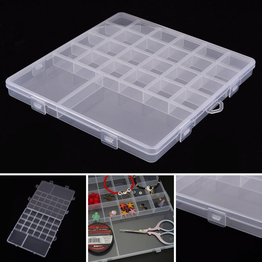 Mehrzweck-Organizer-Box - Aufbewahrungsbox mit 26 Fächer - PerlineBeads