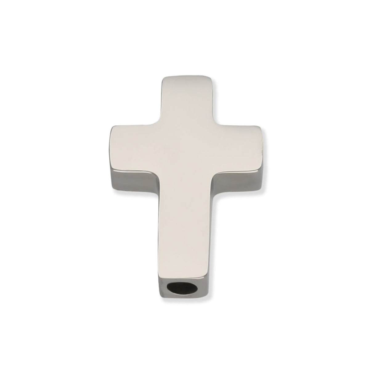 Metallperle aus Edelstahl - Kreuz - PerlineBeads SA