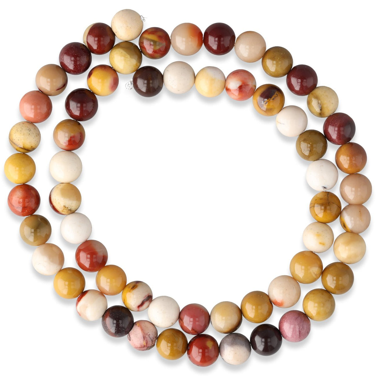 Mookaite Perlen · rund · 6 mm - PerlineBeads SA