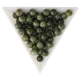 Nephrite Jade Perlen · rund · 6 mm - PerlineBeads SA