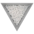 O Beads® 1x4 mm - Chalk White - PerlineBeads SA