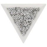 O Beads® 1x4 mm - Jet Full Labrador - PerlineBeads SA