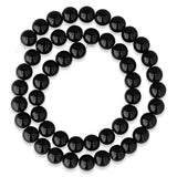 Obsidian Perlen · rund · 8 mm - PerlineBeads SA