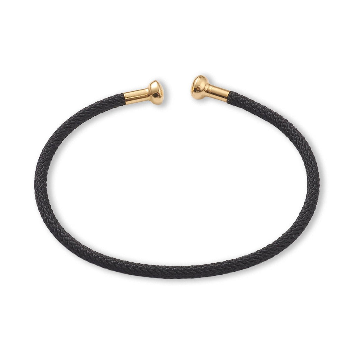 Offenes Armband aus geflochtenem Draht mit Schraubverschluss - PerlineBeads SA
