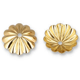 Perlenkappen Blumenform – 9,5 x 10 mm - Gold - PerlineBeads SA