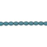 Pinch Bead 5x3 mm - Alabaster Pastel Emerald - PerlineBeads SA